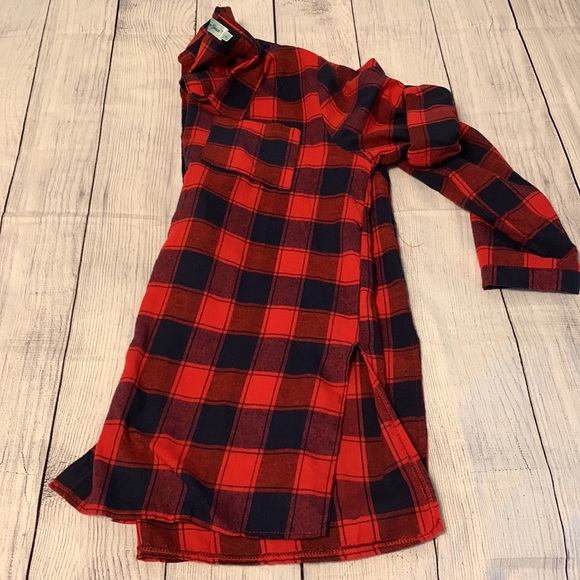 Southern Grace Split Side Flannel with Buck on the back - Picture 5 of 6